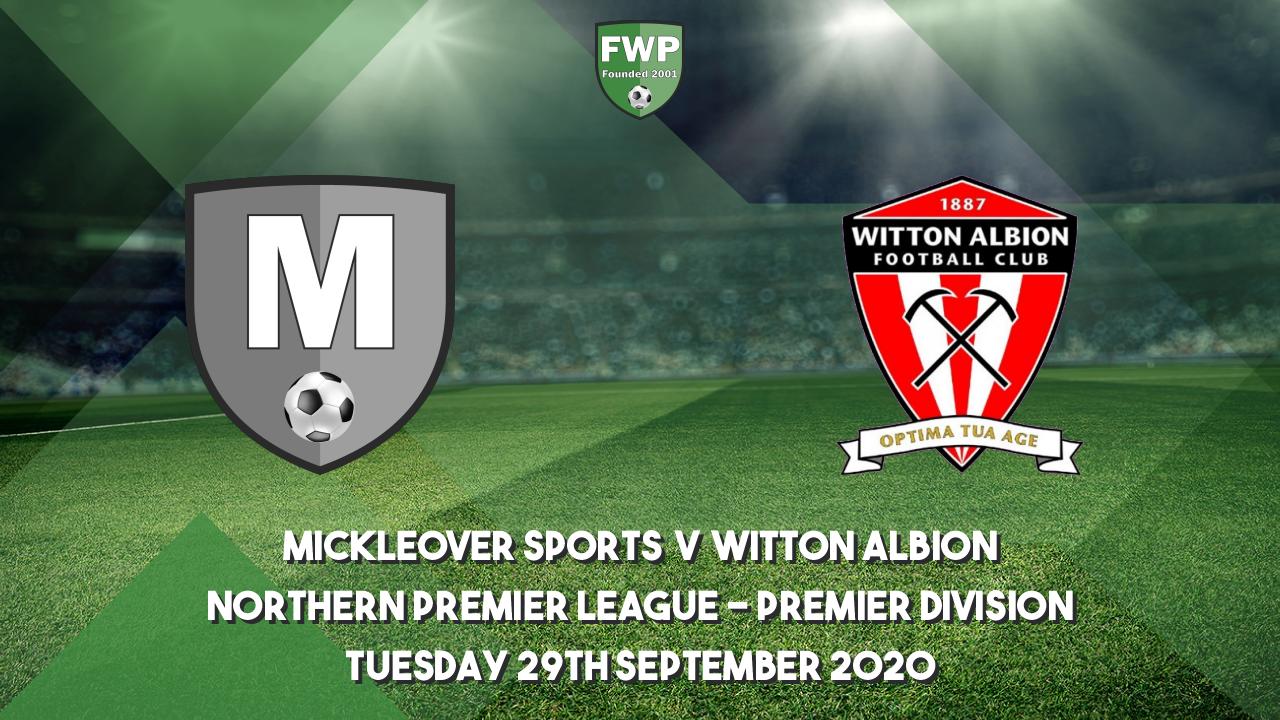 Northern Premier League Premier Division Mickleover Sports 2 1