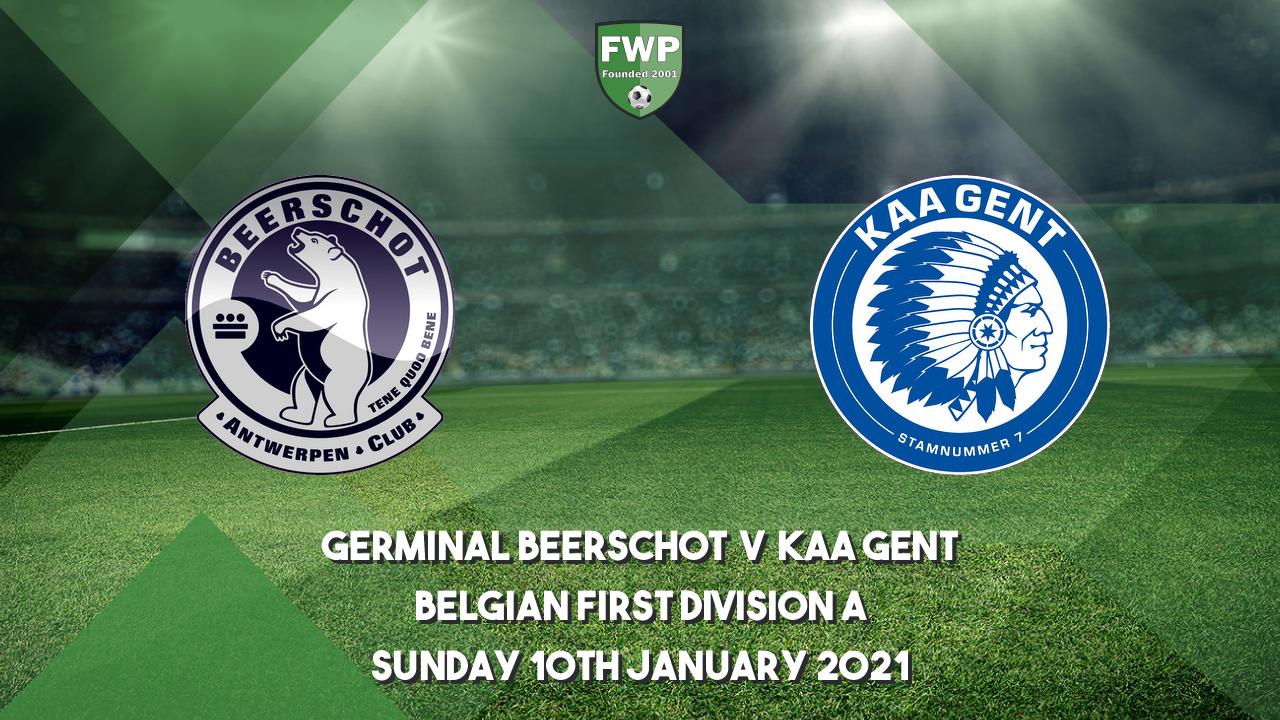 Belgian First Division A Germinal Beerschot 1 1 Kaa Gent Football Web Pages