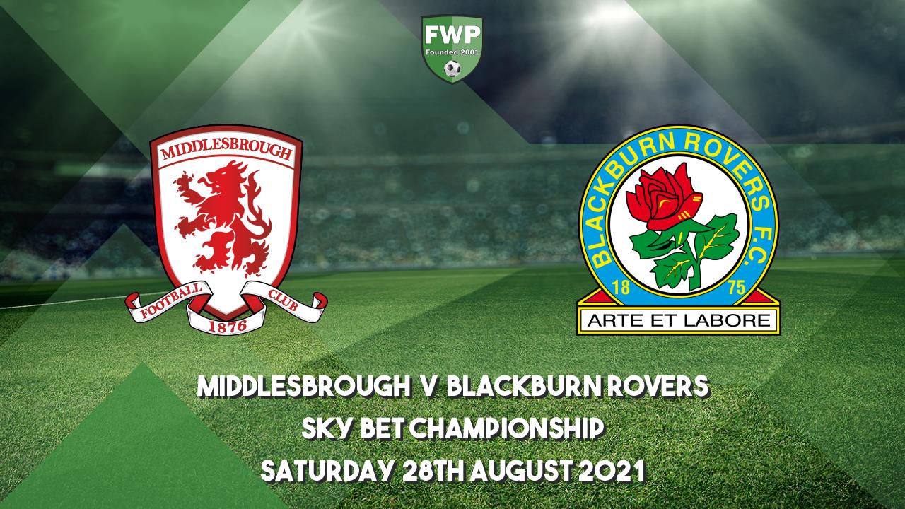 Middlesbrough vs Blackburn Rovers