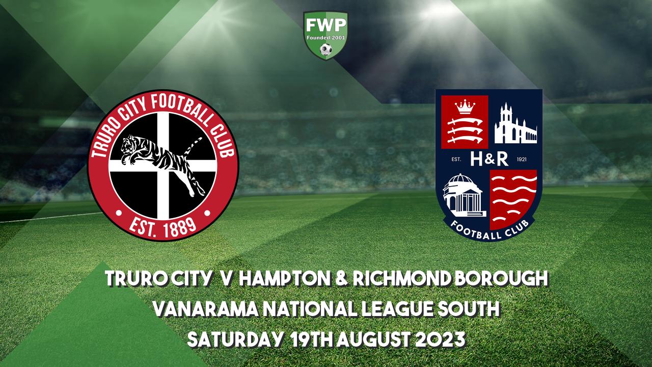 Vanarama National League South Truro City 1 2 Hampton & Richmond