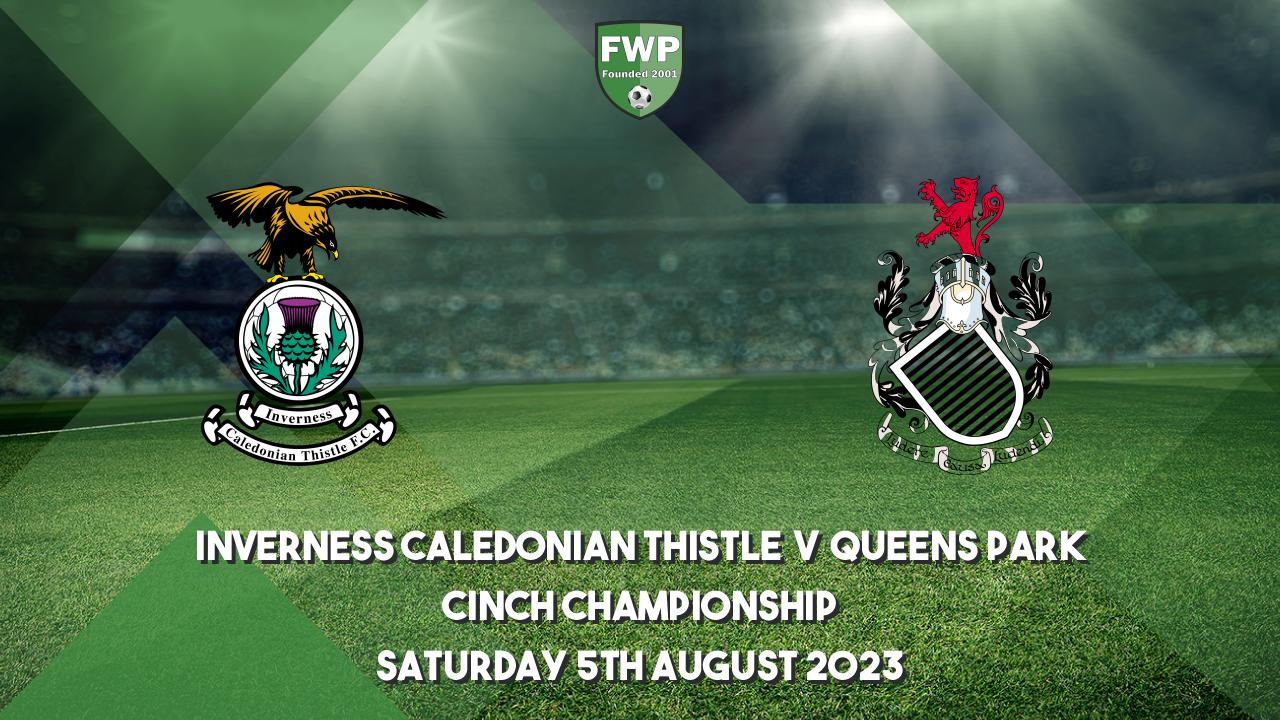 Cinch Championship Inverness Caledonian Thistle 1 2 Queens Park