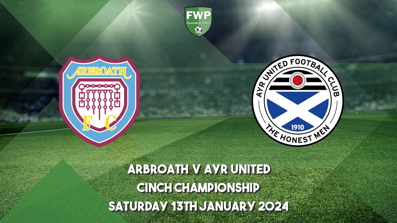 Cinch Championship Arbroath 0 0 Ayr United Football Web Pages