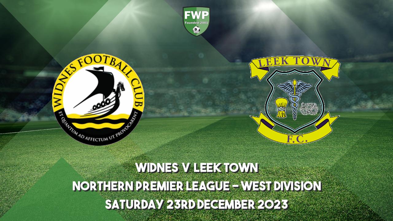 Northern Premier League West Division Widnes 0 1 Leek Town 2023