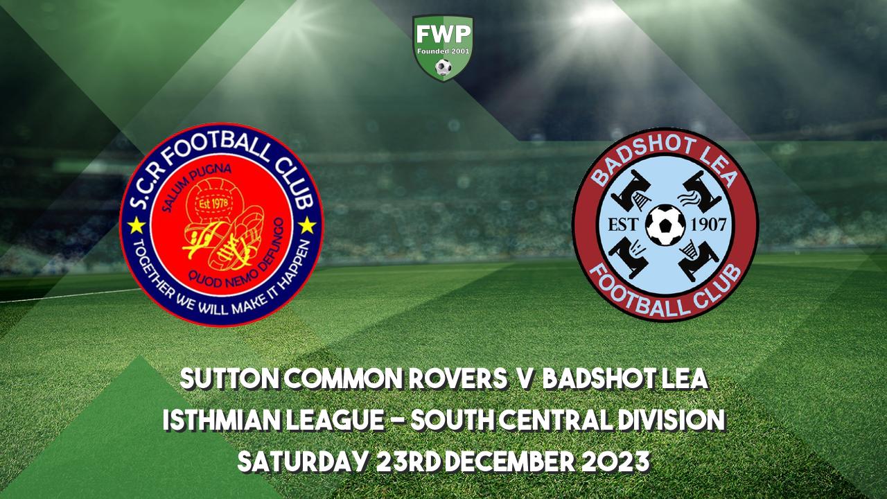 Isthmian League South Central Division Sutton Common Rovers 1 1