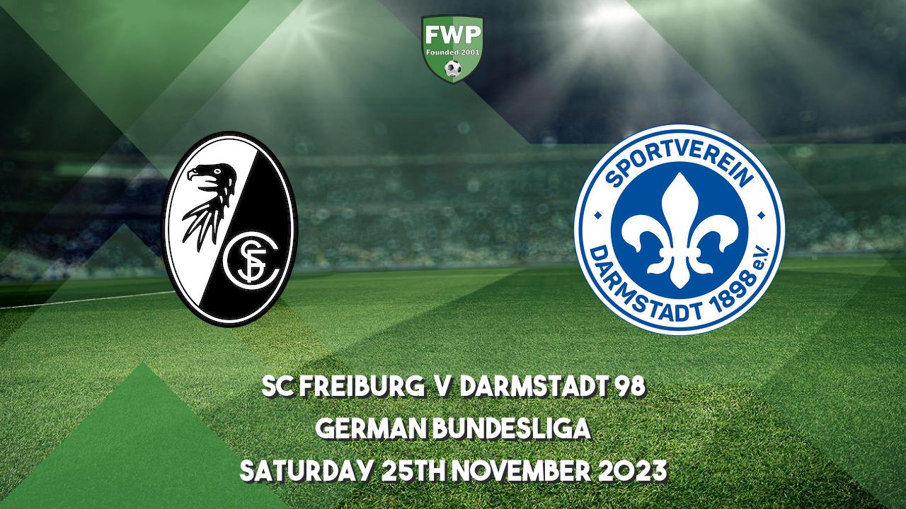 Palpite: Freiburg x Darmstadt – Campeonato Alemão (Bundesliga) – 25/11/2023