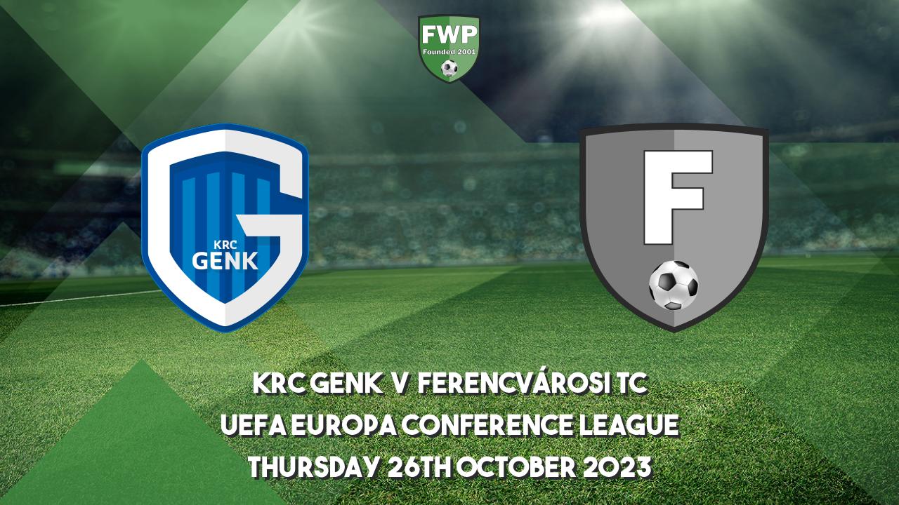 Sports Events 365  Ferencvarosi TC vs KRC Genk, Groupama Arena - 09 Nov  2023