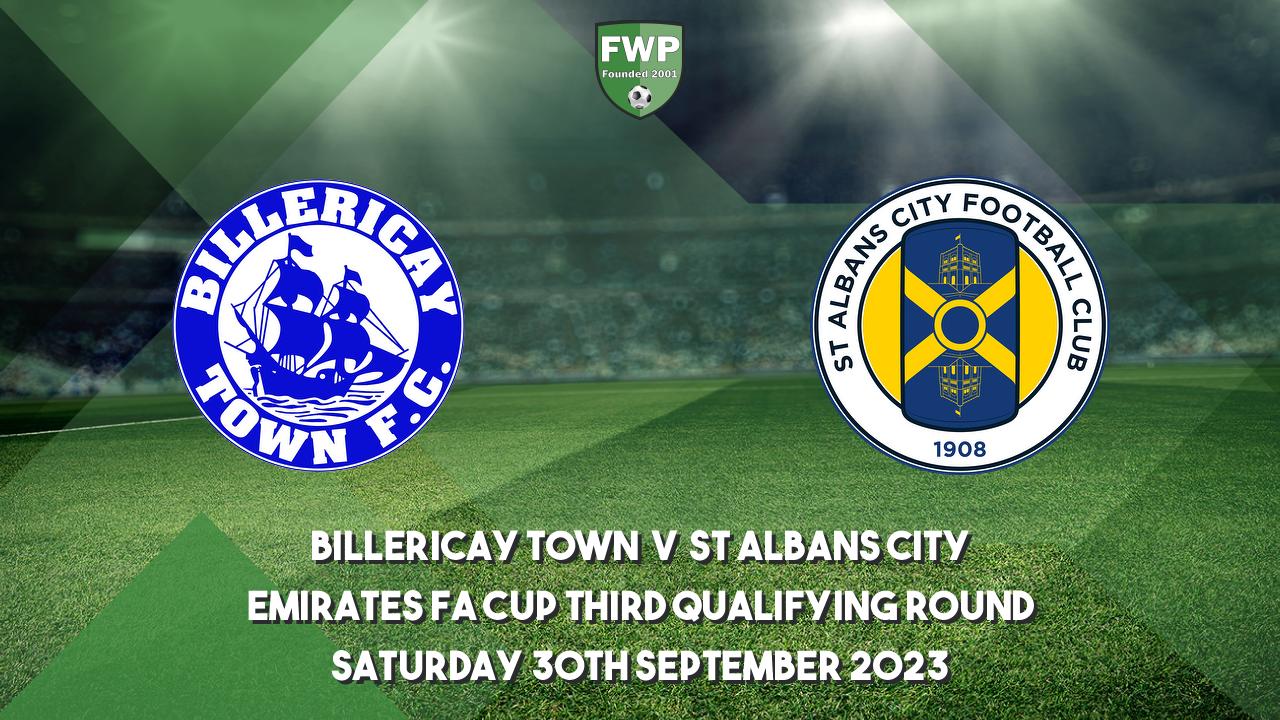 Emirates FA Cup Third Qualifying Round Billericay Town 1 0 St