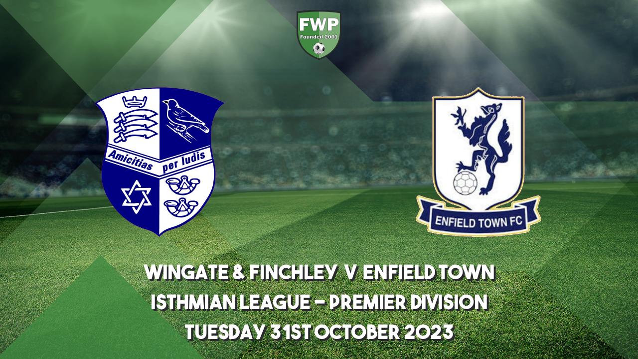 Isthmian League - Premier Division | Wingate & Finchley 1 - 4 Enfield ...