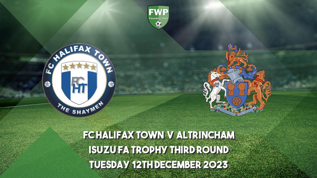 FC Halifax Town v Altrincham preview