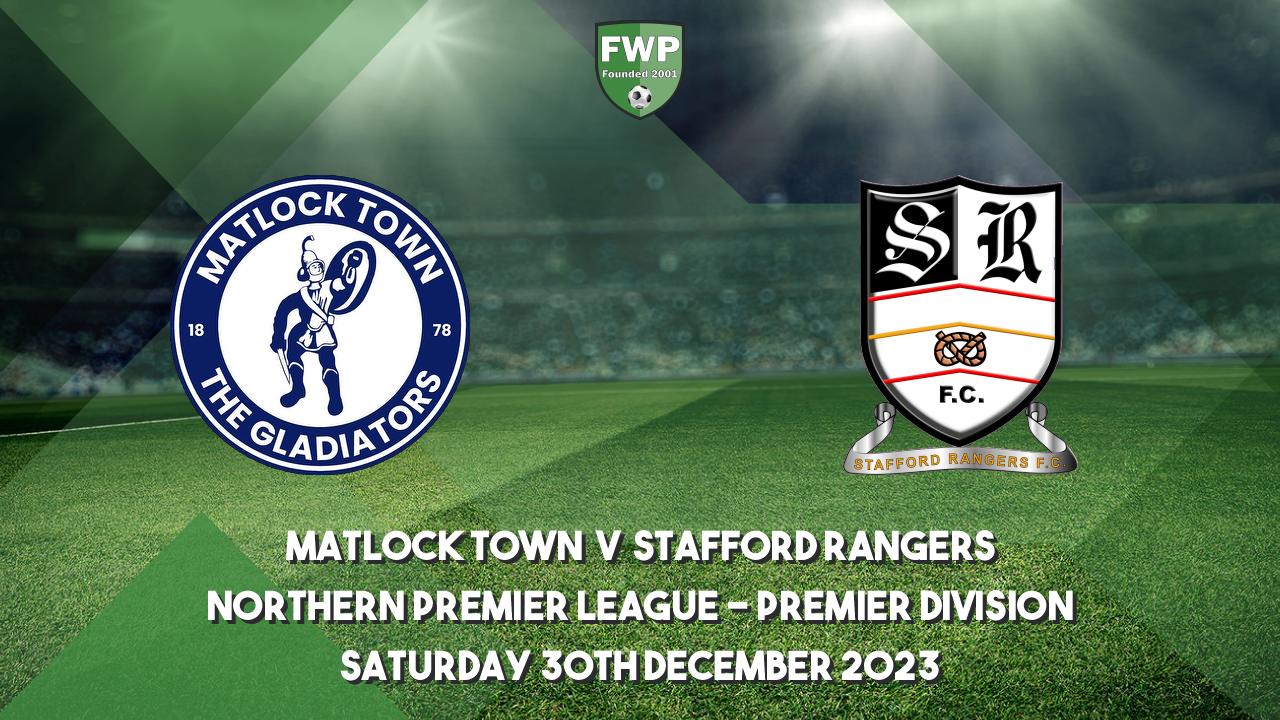 Northern Premier League Premier Division Matlock Town 1 3