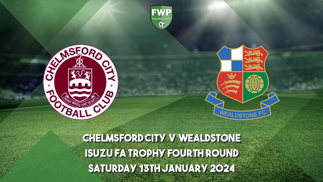 Isuzu FA Trophy Fourth Round | Chelmsford City 0 - 1 Wealdstone ...