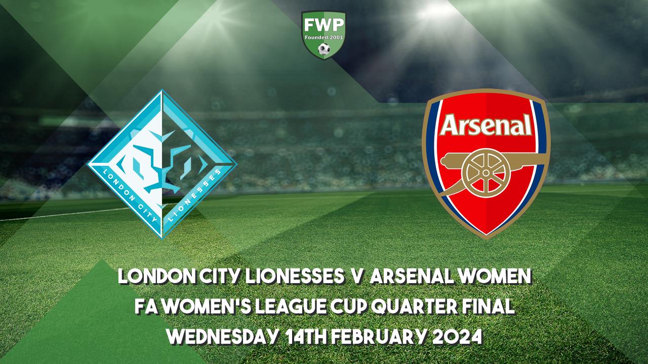 FA Women's League Cup Quarter Final London City Lionesses 0 4