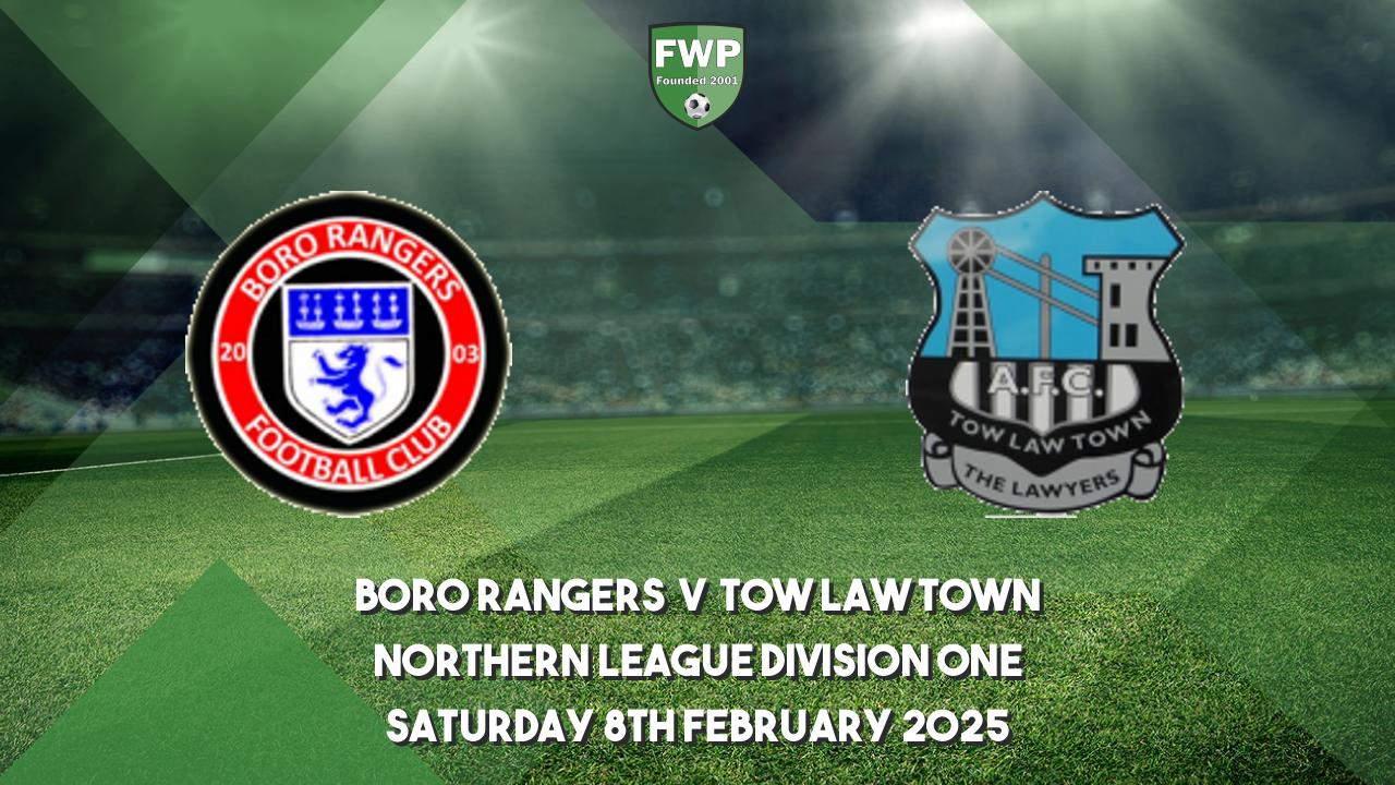 Northern League Division One | Boro Rangers 3 - 1 Tow Law Town | 2024 ...