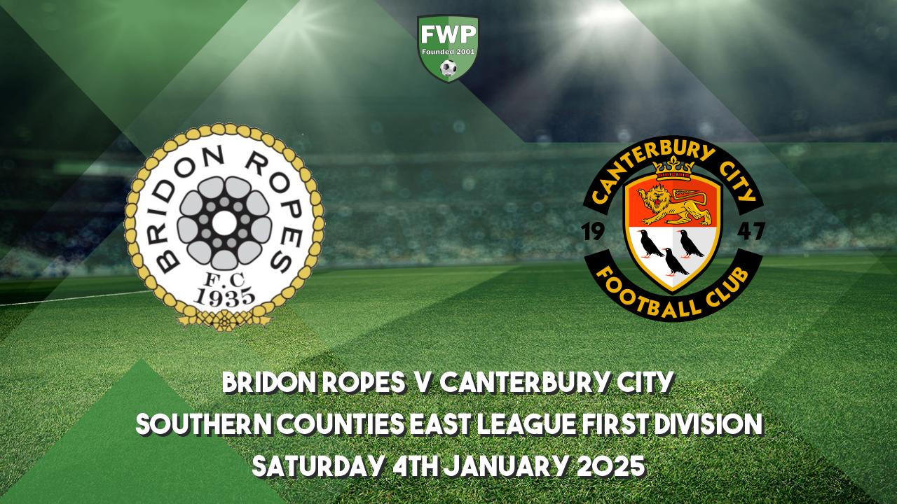 Southern Counties East League First Division | Bridon Ropes 0 - 0 ...