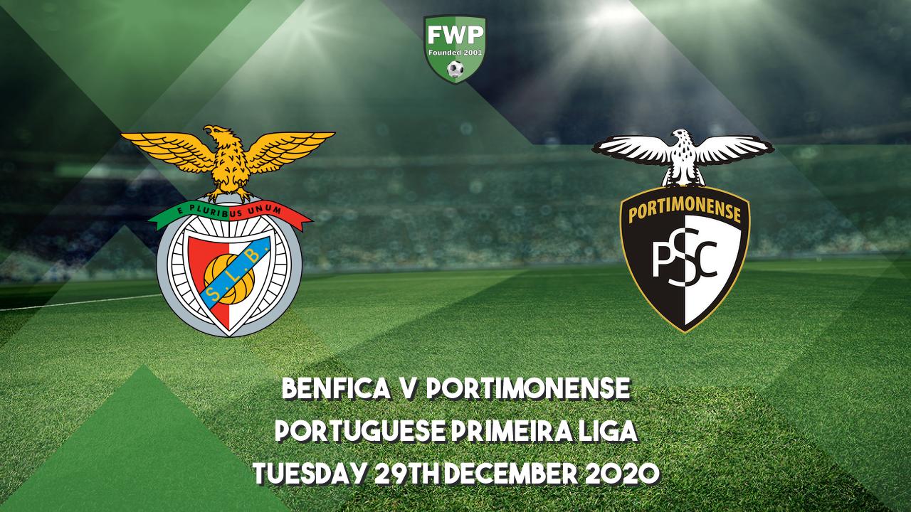 Portuguese Primeira Liga - Benfica 2 - 1 Portimonense - Football Web Pages