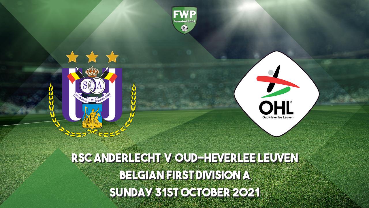 Belgian First Division A  RSC Anderlecht 2 - 2 Oud-Heverlee