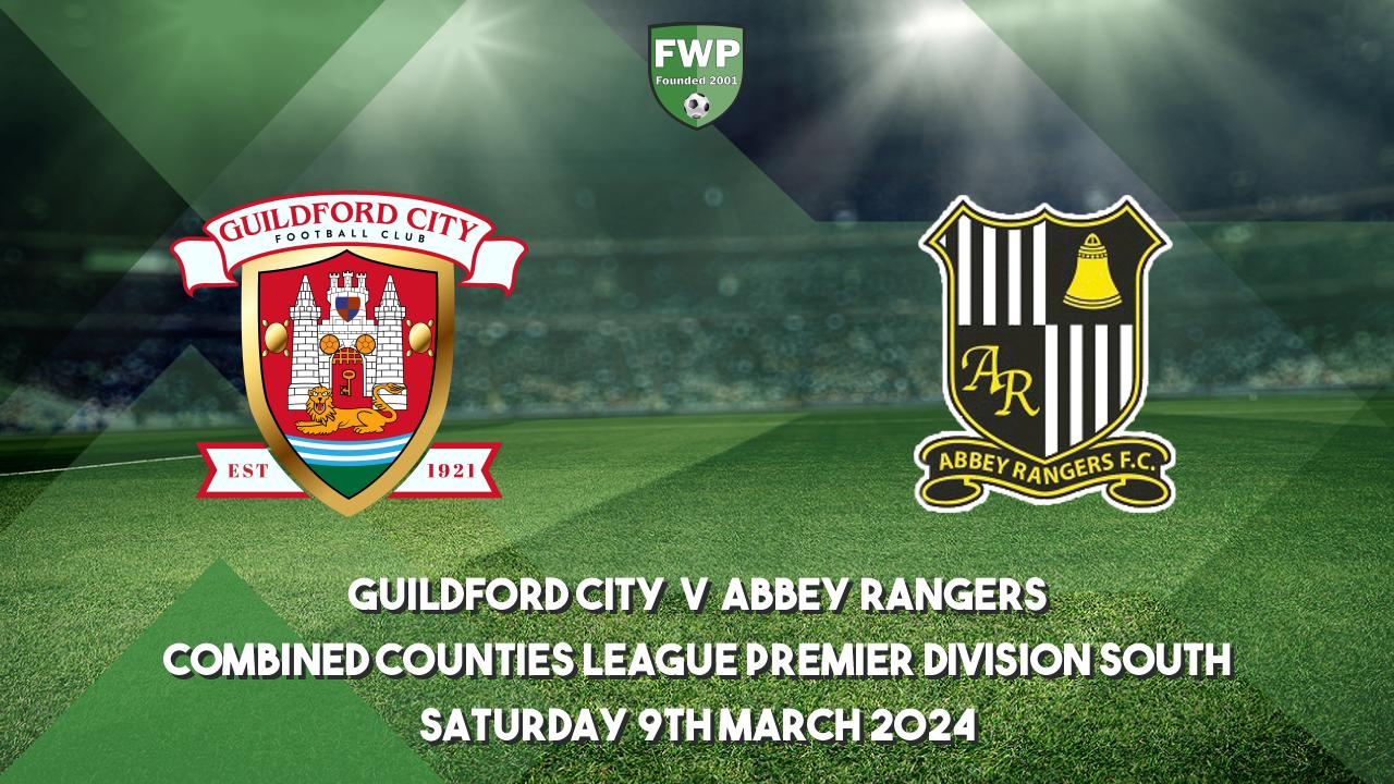 Guildford Rangers Combined Counties League Premier Division South | Guildford City 0 - 3 ...