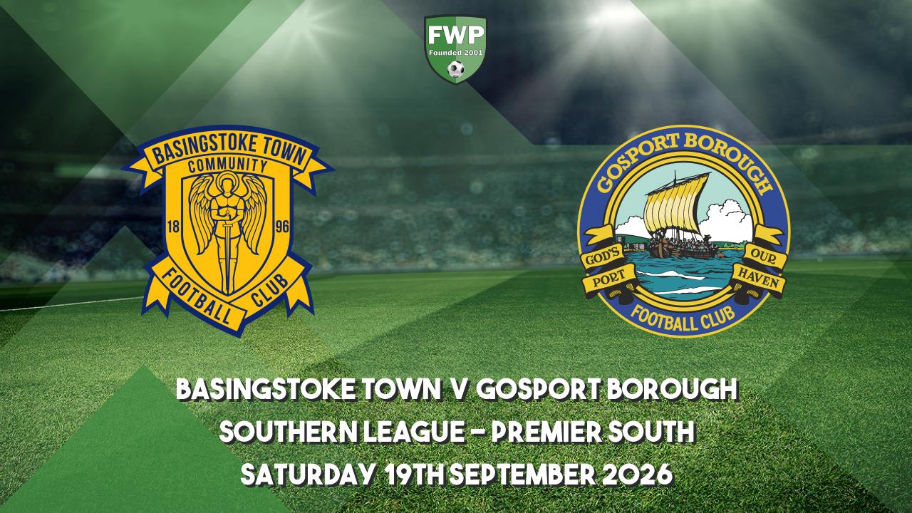 Southern League - Premier South | Basingstoke Town 1 - 1 Gosport Borough | Football Web Pages Southern League - Premier South | Basingstoke Town 1 - 1 Gosport Borough | Football Web Pages